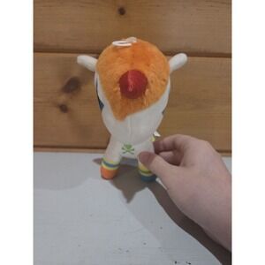Aurora Tokidoki Unicorno Rainbow Neon Star Bowie‎ Plush 12" Stuffed Animal D21